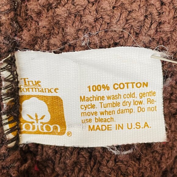 Vintage Nutmeg USA Cleveland Browns Sweater Sz XXL NFL Football Waffle Knit - Picture 6 of 6